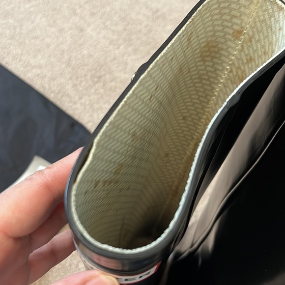 HUNTER Arolla wedge rain boots size 10 - Picture 16 of 16